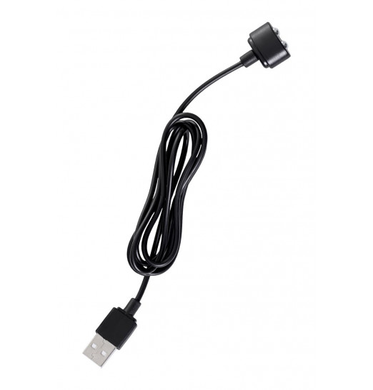 Чёрный нереалистичный мастурбатор с вибрацией Satisfyer Men Wand