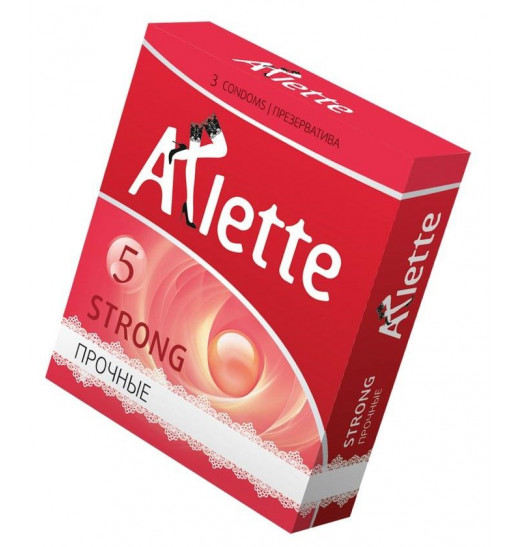 Ультрапрочные презервативы Arlette Strong - 3 шт. Ультрапрочные презервативы Arlette Strong - 3 шт.