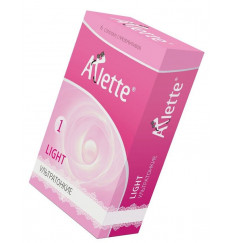 Ультратонкие презервативы Arlette Light - 6 шт.