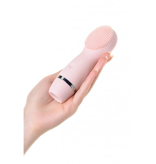 Розовый силиконовый массажер для лица Yovee Gummy Peach Розовый силиконовый массажер для лица Yovee Gummy Peach