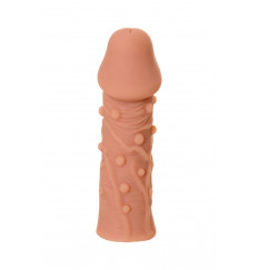 Насадка фаллического вида с венками и шишечками Extreme Sleeve 006 S-size - 12,7 см.