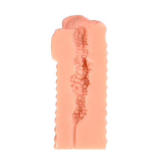 Мастурбатор-вагина ELEGANCE с ребрами на поверхности