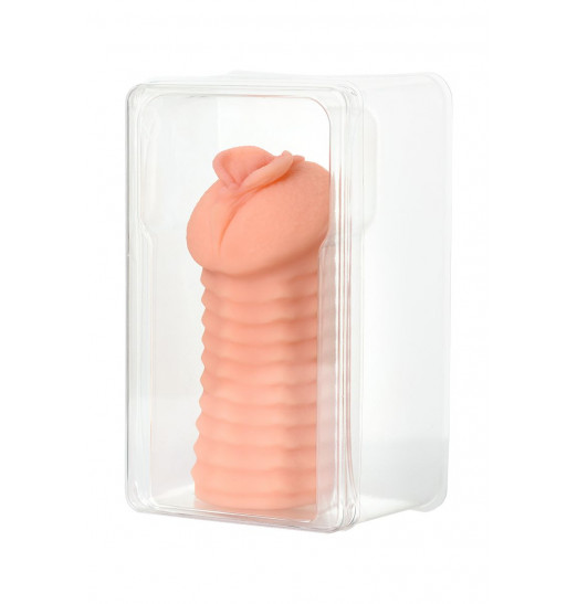 Мастурбатор-вагина ELEGANCE с ребрами на поверхности