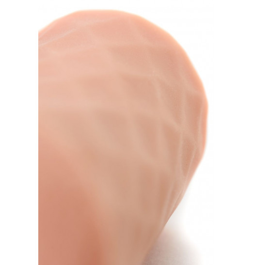 Телесный мастурбатор-вагина ELEGANCE с ромбами по поверхности Телесный мастурбатор-вагина ELEGANCE с ромбами по поверхности