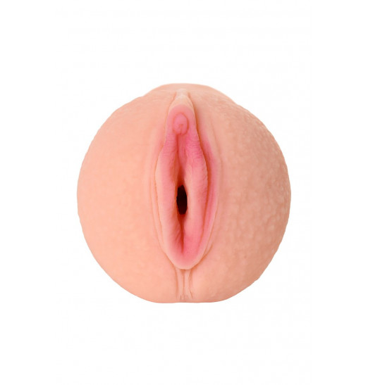 Телесный мастурбатор-вагина ELEGANCE с ромбами по поверхности Телесный мастурбатор-вагина ELEGANCE с ромбами по поверхности