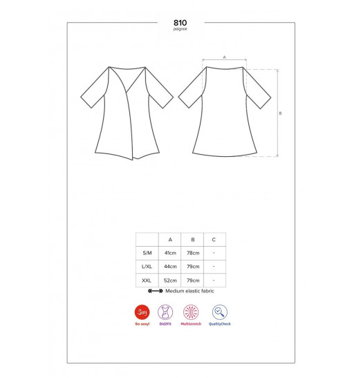 Коротенький пеньюар с кружевными рукавчиками и атласным поясом