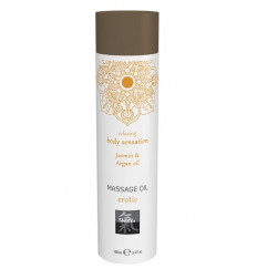 Массажное масло с ароматом жасмина с добавлением арганового масла - 100 мл.
