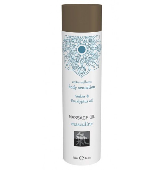 Массажное масло с ароматом амбры с добавлением эвкалиптового масла - 100 мл. Массажное масло с ароматом амбры с добавлением эвкалиптового масла - 100 мл.
