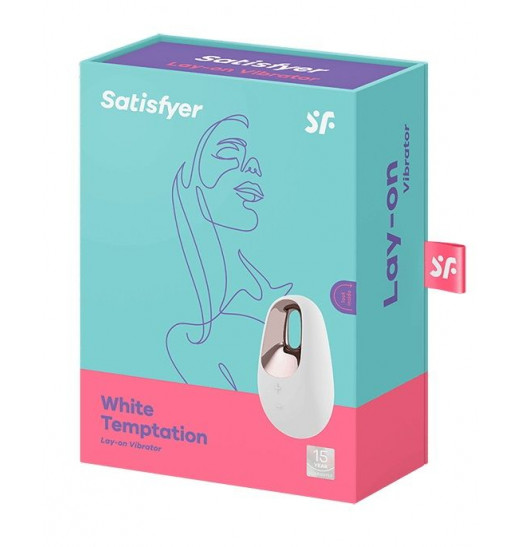 Белый вибромассажер Satisfyer White Temptation Белый вибромассажер Satisfyer White Temptation