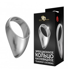 Большое каплевидное эрекционное кольцо TEARDROP COCKRING
