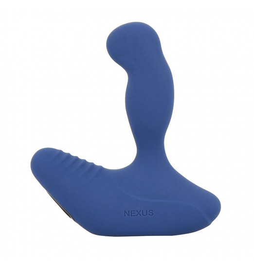 Синий вибромассажер простаты NEXUS REVO 2.0 с вращающейся головкой Синий вибромассажер простаты NEXUS REVO 2.0 с вращающейся головкой