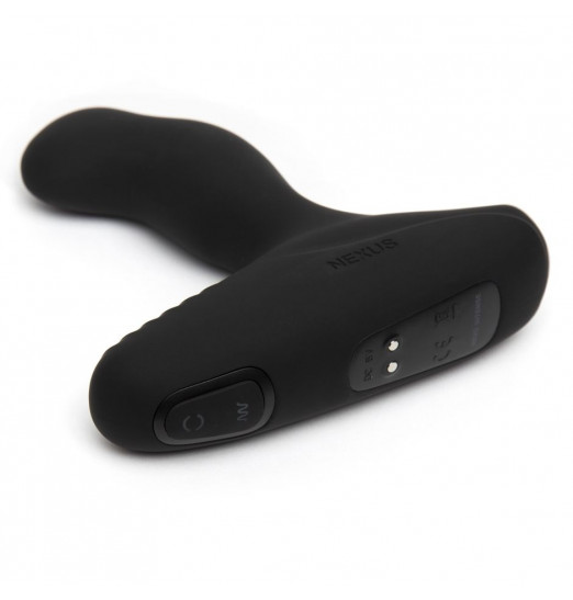 Чёрный массажер простаты NEXUS REVO INTENSE 2.0 с вращающейся головкой Чёрный массажер простаты NEXUS REVO INTENSE 2.0 с вращающейся головкой