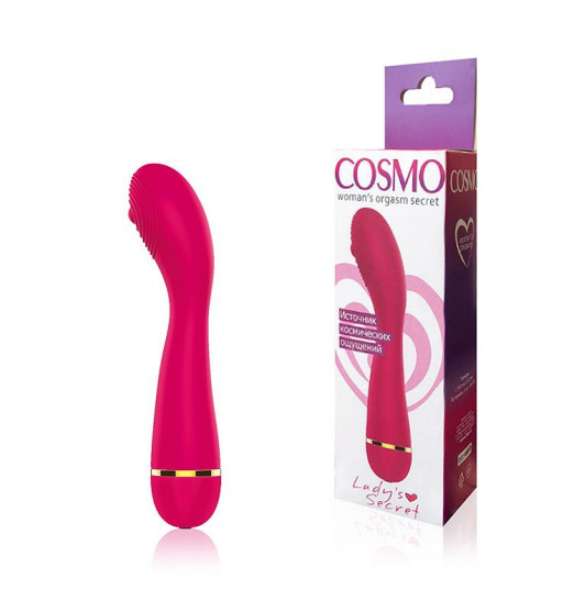 Малиновый изогнутый ребристый вибромассажер с 20 режимами вибрации - 16 см. Малиновый изогнутый ребристый вибромассажер с 20 режимами вибрации - 16 см.