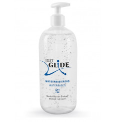 Гель-смазка на водной основе Just Glide с дозатором - 500 мл.