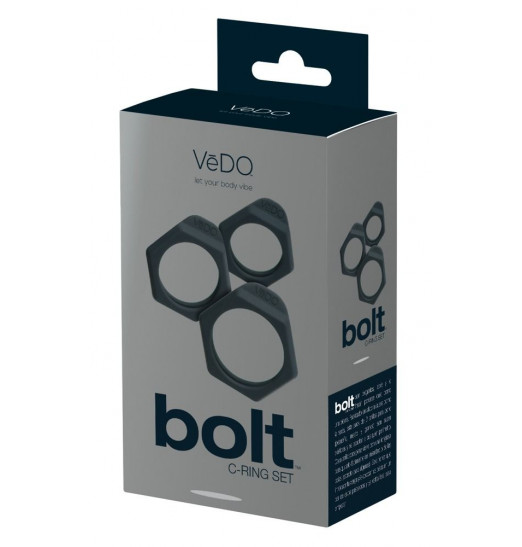 Набор из 3 насадок-колец VeDO Bolt