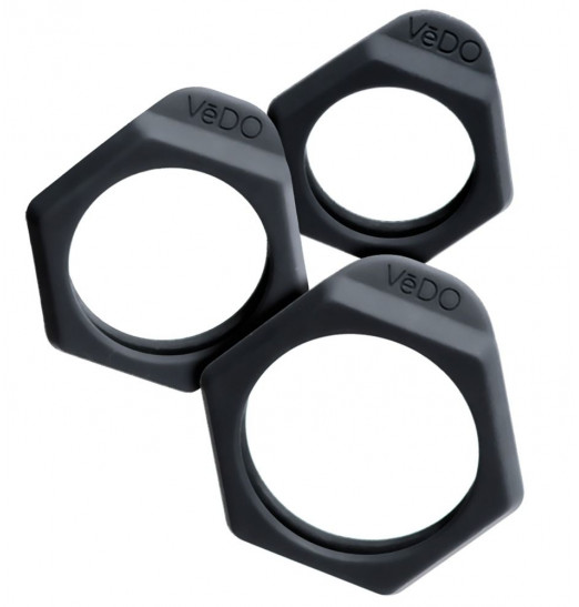 Набор из 3 насадок-колец VeDO Bolt