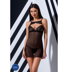 Изысканная полупрозрачная сорочка Veronique с кружевом