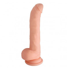 Телесный вибратор The master - 22 см.