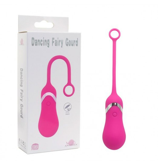 Розовое виброяичко Dancing Fairy Gourd