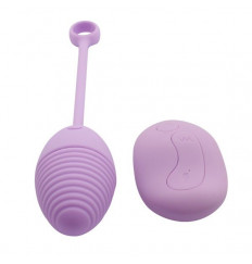 Сиреневое виброяичко Relentless Seeker с пультом ДУ