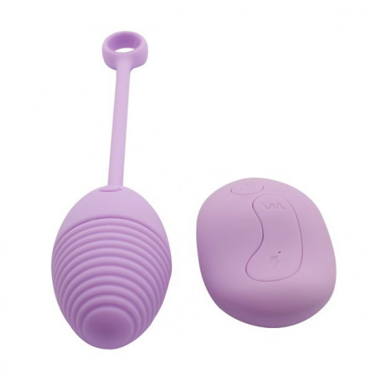 Сиреневое виброяичко Relentless Seeker с пультом ДУ