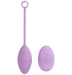 Сиреневое виброяичко Relentless Seeker с пультом ДУ