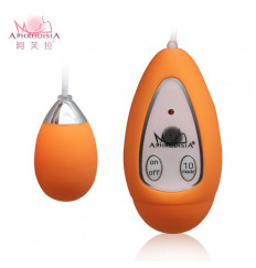 Оранжевое виброяичко Xtreme 10F Egg