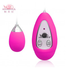 Розовое виброяичко Xtreme 10F Egg