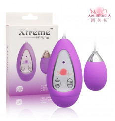 Фиолетовое виброяичко Xtreme 10F Egg