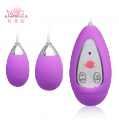 Фиолетовые виброяйца Xtreme 10F Dual Eggs