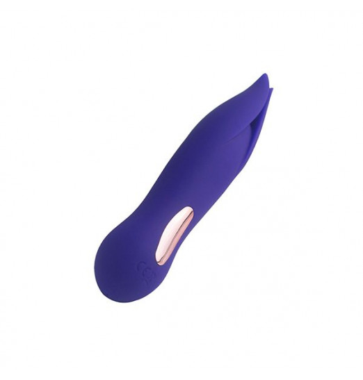 Фиолетовый клиторальный вибростимулятор LITTLE SECRET - 16,5 см.