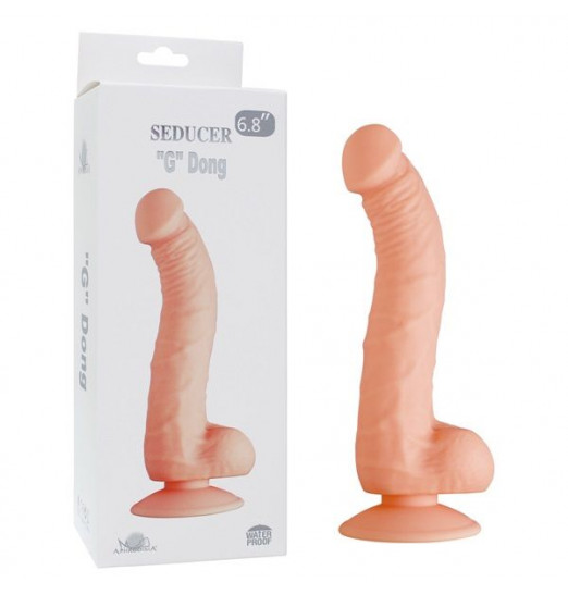 Телесный фаллоимитатор SEDUCER  G  Dong - 21,5 см.