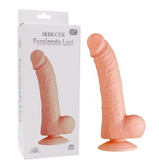Телесный фаллоимитатор SEDUCER Passionate Lust - 22 см.