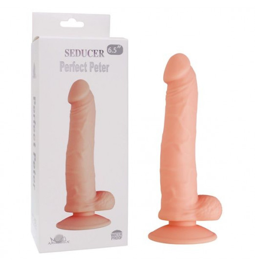 Телесный фаллоимитатор SEDUCER Perfect Peter - 20 см.