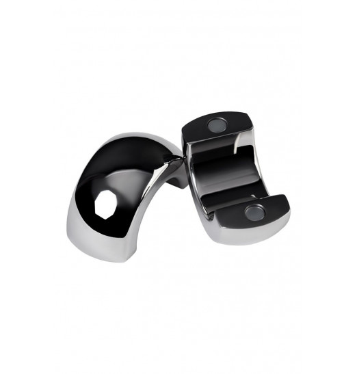 Серебристый утяжелитель на мошонку на магнитах Серебристый утяжелитель на мошонку на магнитах