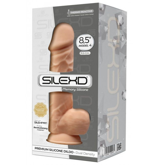 Телесный фаллоимитатор-реалистик на присоске MODEL 4 - 21 см. Телесный фаллоимитатор-реалистик на присоске MODEL 4 - 21 см.