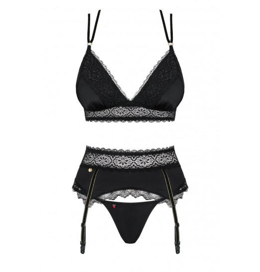 Пикантный комплект белья Lolitte с поясом Пикантный комплект белья Lolitte с поясом