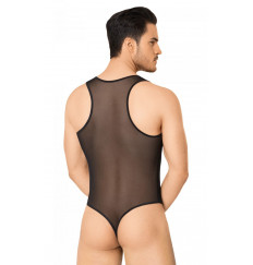 Мужское боди из сетки