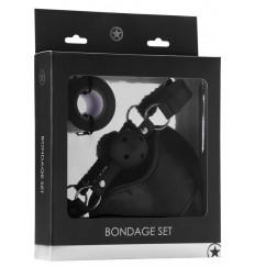 Оригинальный набор Bondage Set: маска, кляп-шарик и скотч