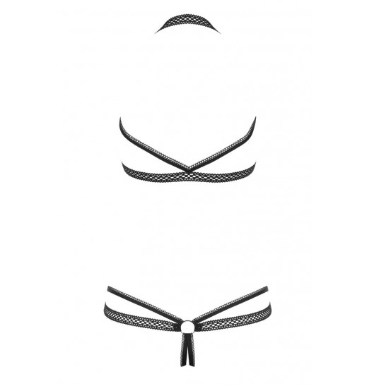 Соблазнительное боди Darkie с колечками