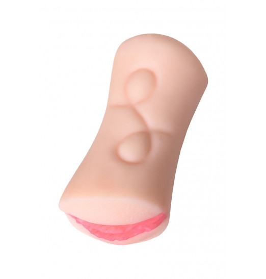 Телесный двусторонний мастурбатор Rich Fruit - вагина и анус Телесный двусторонний мастурбатор Rich Fruit - вагина и анус