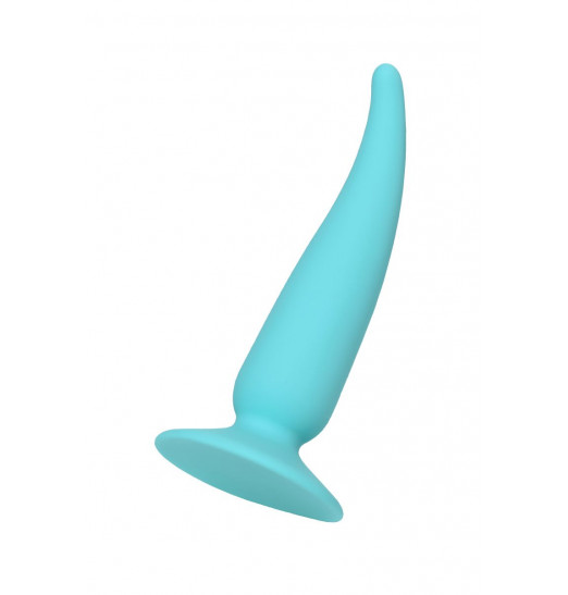 Мятная силиконовая анальная пробка Сappy - 12,5 см. Мятная силиконовая анальная пробка Сappy - 12,5 см.