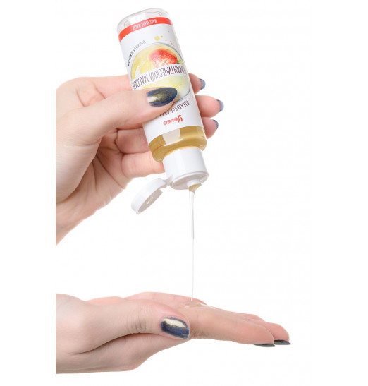 Масло для массажа «Романтический массаж» с ароматом клубники и шампанского - 50 мл.