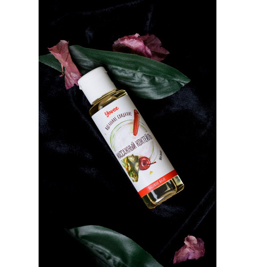 Масло для массажа «Массажный коктейль» с ароматом пина колады - 50 мл.