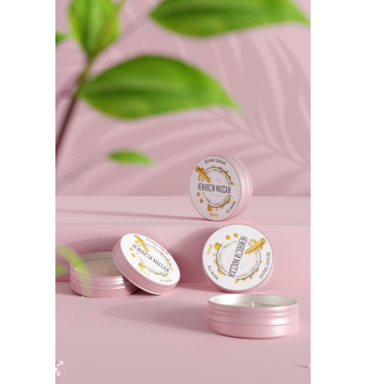 Массажная свеча «Массаж нежности» с ароматом меда с молоком - 30 мл. Массажная свеча «Массаж нежности» с ароматом меда с молоком - 30 мл.