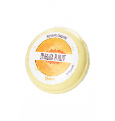 Бомбочка для ванны «Дынька в пене» с ароматом сочной дыни - 70 гр.