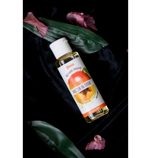 Масло для массажа «Массаж на пляже» с ароматом манго и папайи - 50 мл. Масло для массажа «Массаж на пляже» с ароматом манго и папайи - 50 мл.