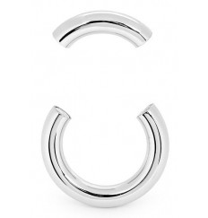 Серебристое малое эрекционное кольцо на магнитах