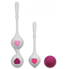 Набор из четырех вагинальных разновесных шариков Grace