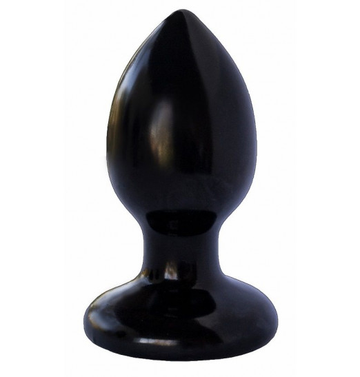 Черная анальная пробка MAGNUM 7 - 10 см. Черная анальная пробка MAGNUM 7 - 10 см.